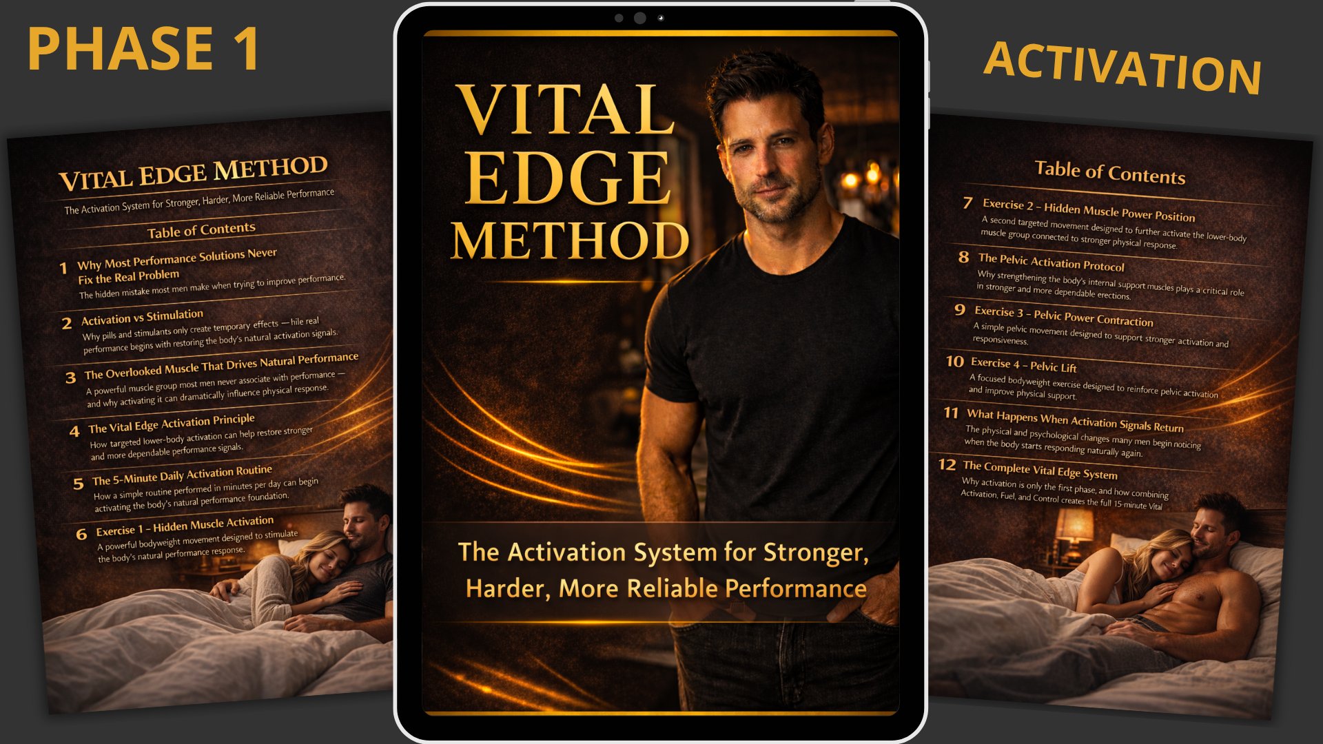 Vital Edge Method phase 1 mockup